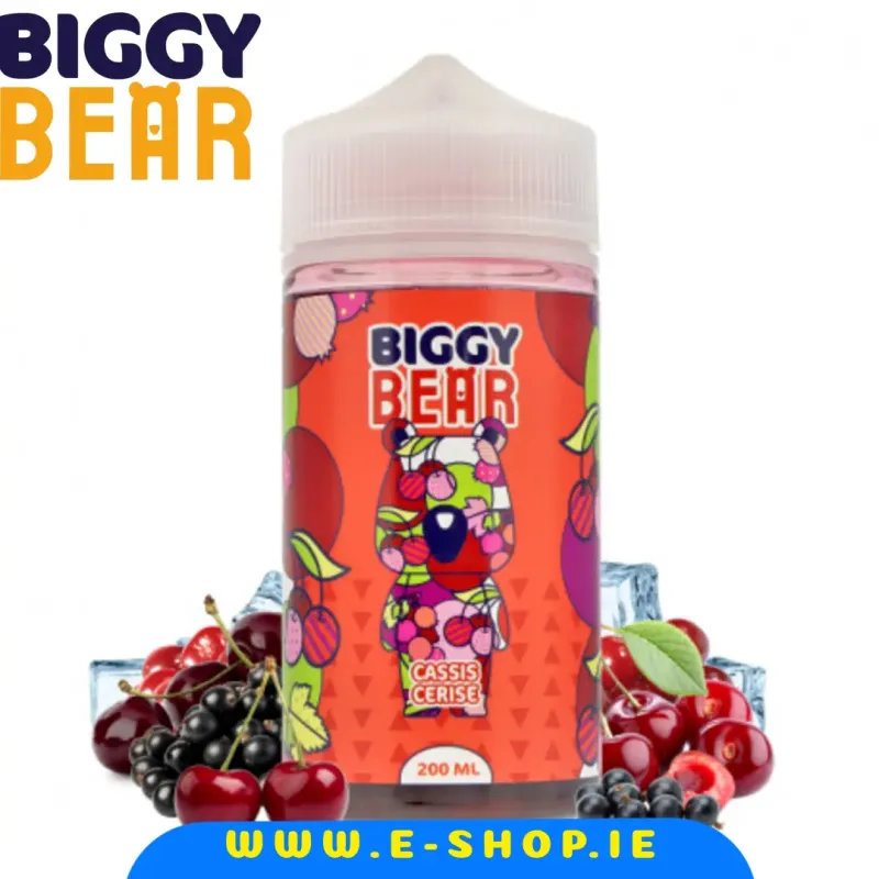 BIGGY BEAR 200ML FROSTED BLACKCURRANT CHERRY