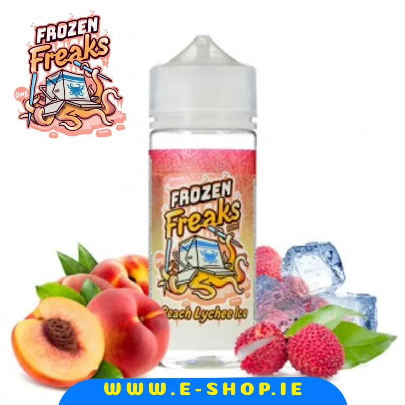 100ml FROZEN FREAKS – Peach Lychee ICE e-liquid