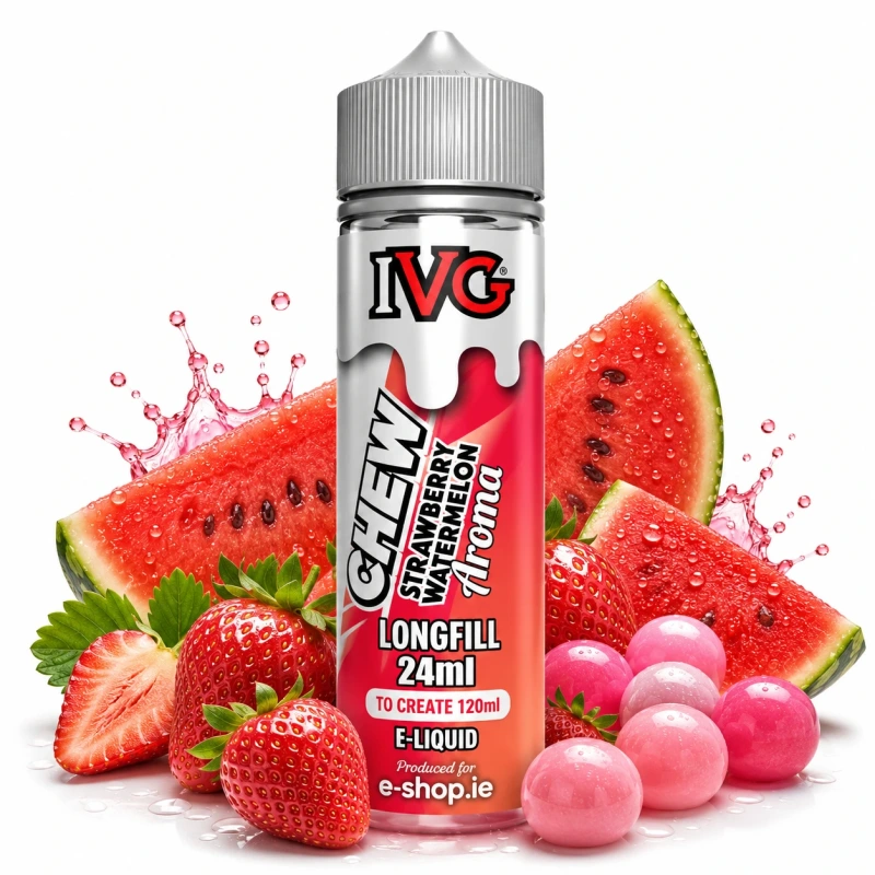 IVG Strawberry Watermelon Longfill 24ml (120ml Bottle) Ireland