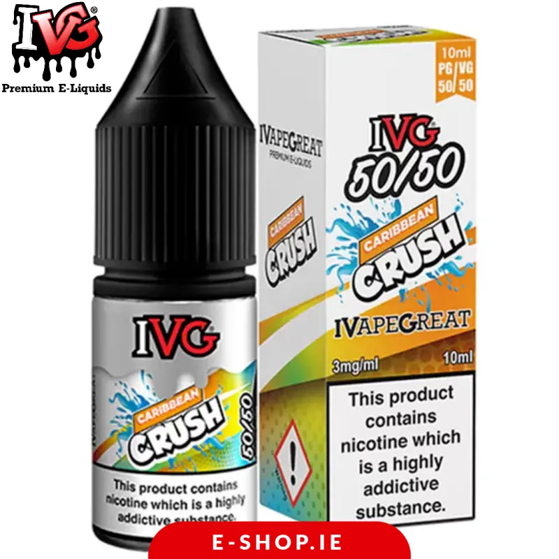 Caribbean Crush 50/50 E-Liquid by IVG 10ml