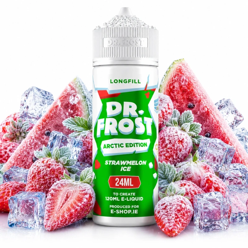 Dr Frost Strawmelon Ice Longfill Ireland | 24ml in 120ml Bottle