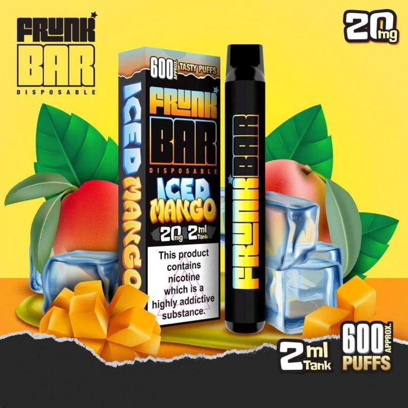 Frunk Bar Iced Mango disposable vape pod