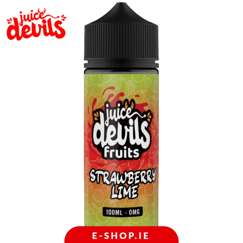 100ml Strawberry Lime by Juice Devils - Cheap E-liquid Ireland