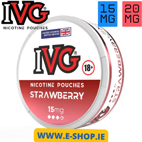 Strawberry IVG Nicotine Pouches