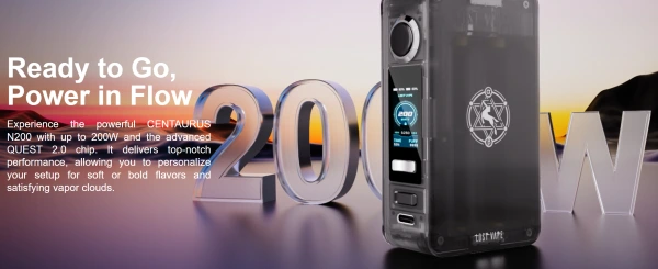 Lost Vape Centaurus N200 Mod Ireland | 200W Vape Mod + Fast Delivery 4