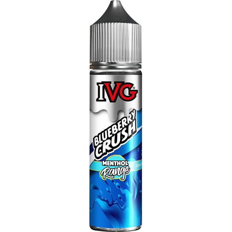 BLUEBERRY CRUSH BY IVG MENTHOL