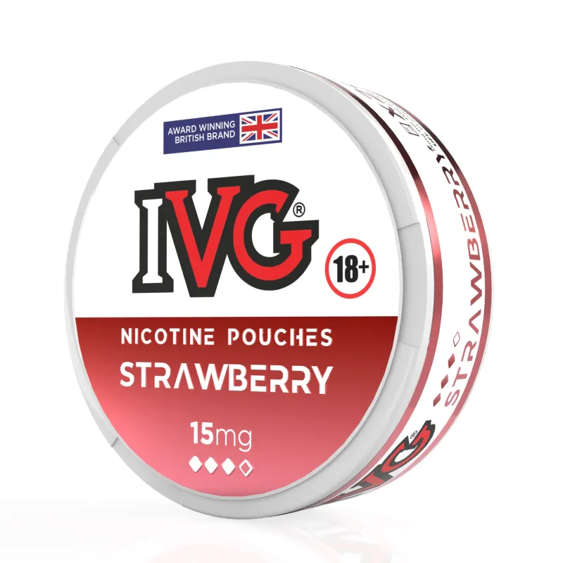 Strawberry IVG Nicotine Pouches