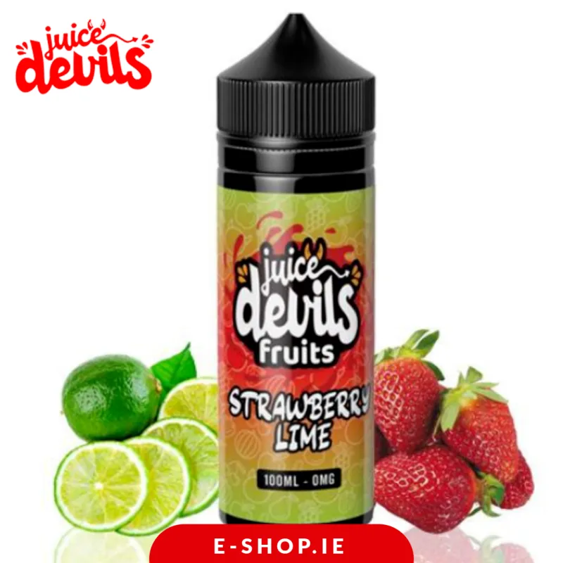 100ml Strawberry Lime by Juice Devils - Cheap E-liquid Ireland