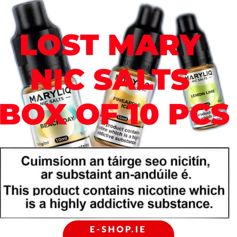Maryliq Lost Mary Nic salt Box of 10pcs