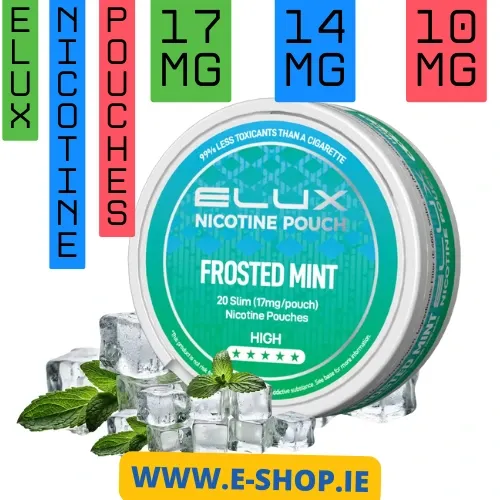 Elux Frosted mint Nicotine pouches