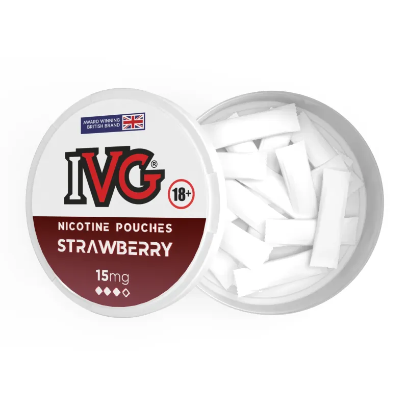 Strawberry IVG Nicotine Pouches