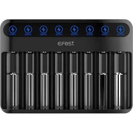 EFEST LUSH Q8 8 BAY BATTERY CHARGER