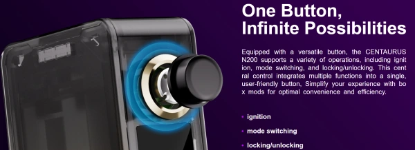 Lost Vape Centaurus N200 Mod Ireland | 200W Vape Mod + Fast Delivery 3