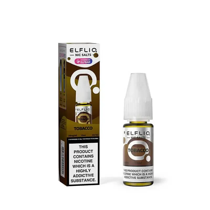 TOBACCO NIC SALT E-LIQUID BY ELF BAR ELFLIQ 3