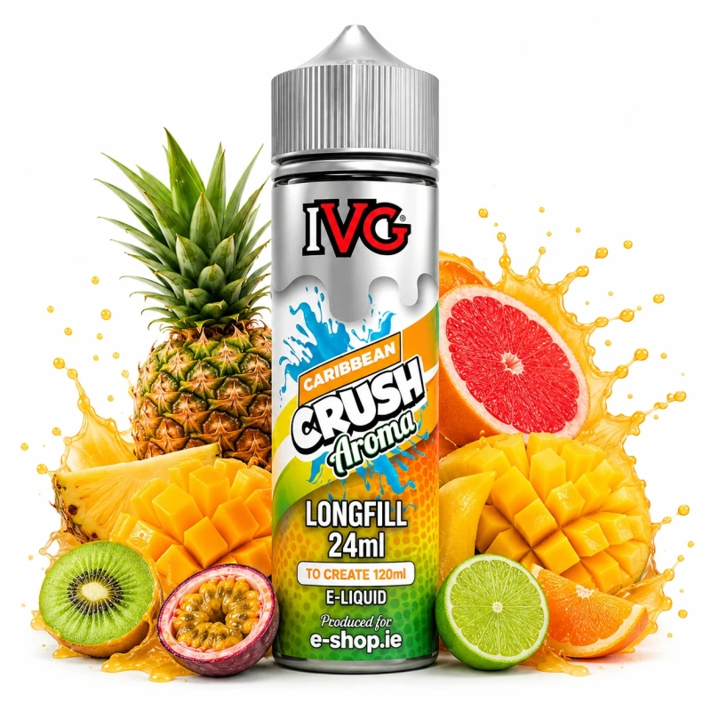 IVG Caribbean Crush Longfill 24ml in 120ml bottle Ireland