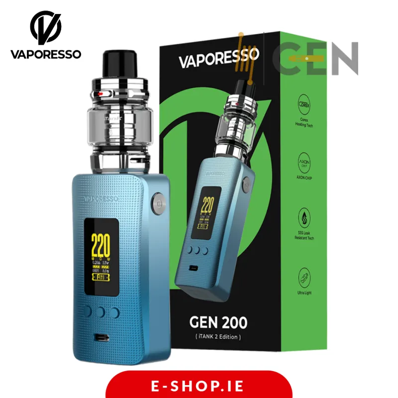 Vaporesso Gen 200 with iTank 2 Vape Kit