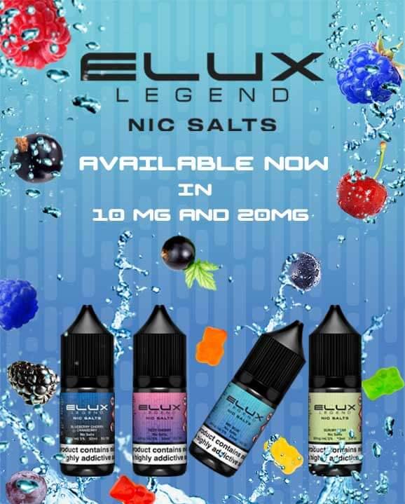 Mr Blue Elux Legend Nic salt Ireland