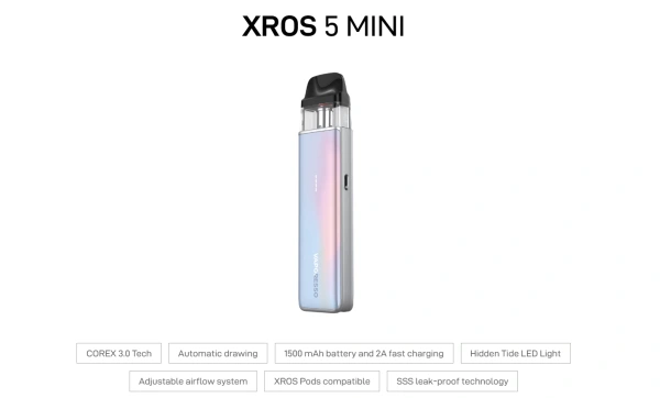 Vaporesso XROS 5 Mini Ireland | Best Pod Vape Kit + Fast Delivery 2