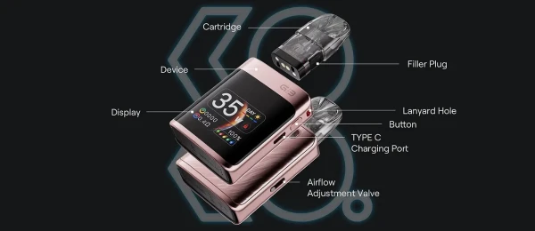 Uwell Caliburn G3 Pro Koko Pod Vape Kit 4