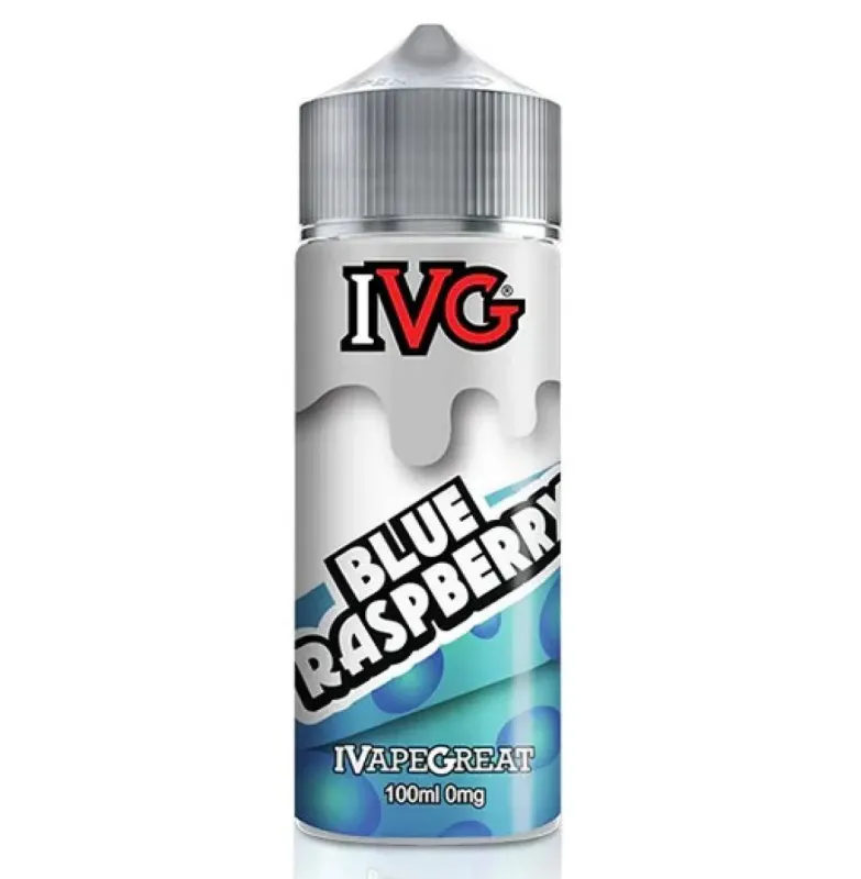 BLUE RASPBERRY IVG 100ML E-LIQUID