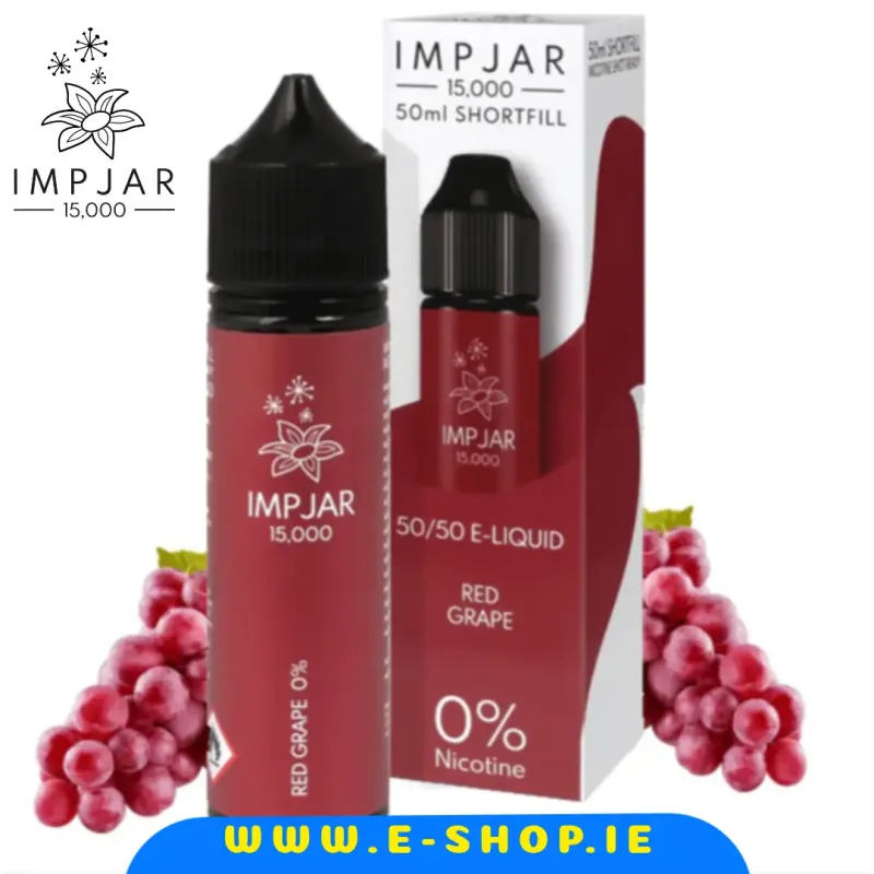 Imp Jar Red Grape 50ml Shortfills e-liquid Ireland