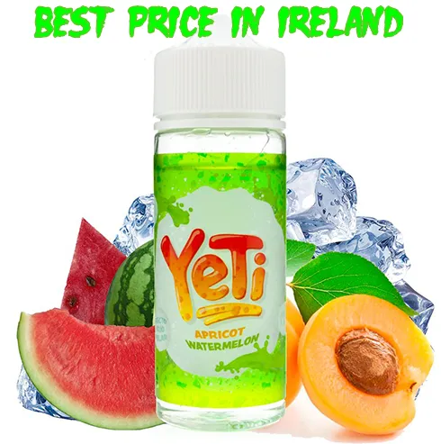 100ml Apricot Watermelon Yeti E-liquid Ireland
