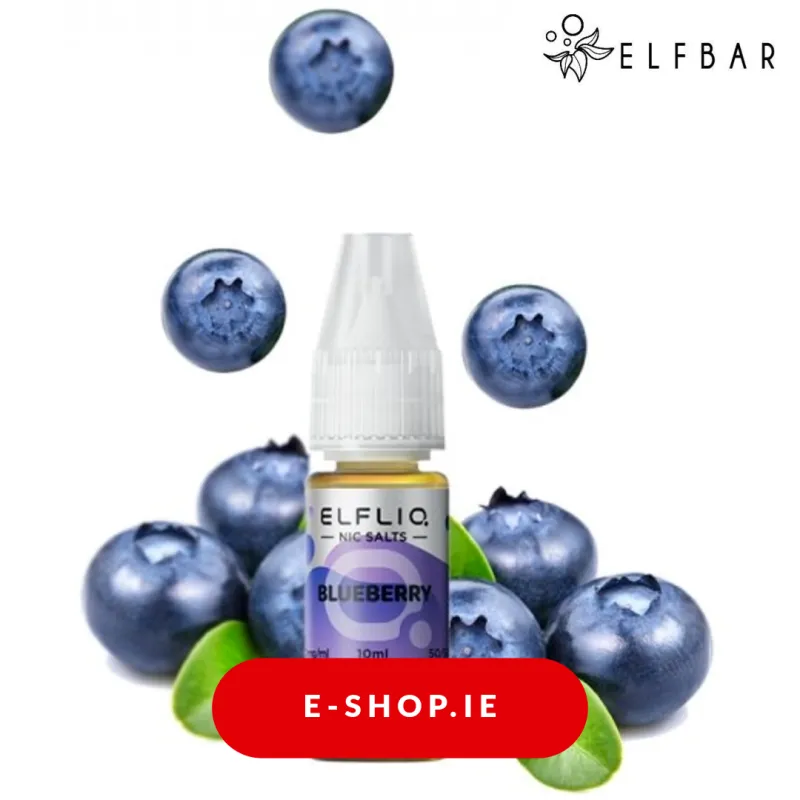 Blueberry Elf bar salt E-liquid by Elfliq
