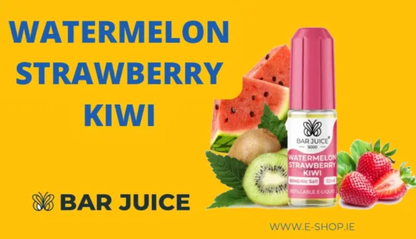 Watermelon Strawberry Kiwi Bar juice Nic salt e-liquid