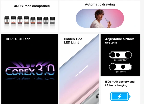 Vaporesso XROS 5 Mini Ireland | Best Pod Vape Kit + Fast Delivery 7