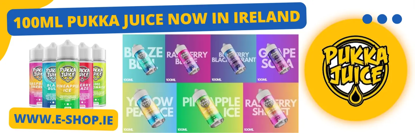 Pukka Juice - E-liquids and Short Fills Ireland