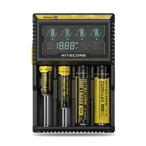 18650 BATTERIES AND CHARGERS