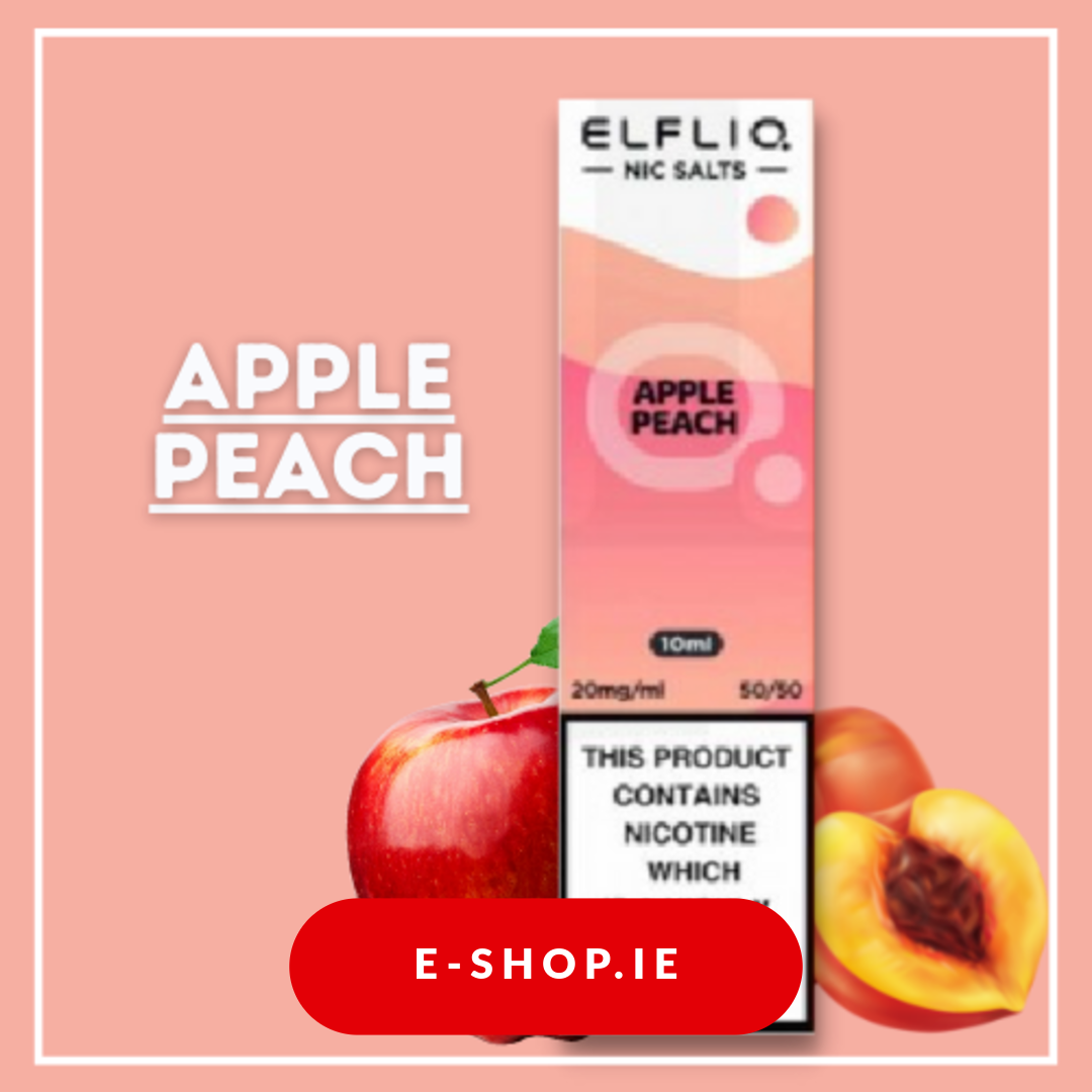 Apple peach Elf bar salt ireland