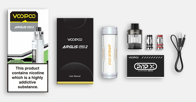 Argus 2 pro kit packaging contains in Ireland