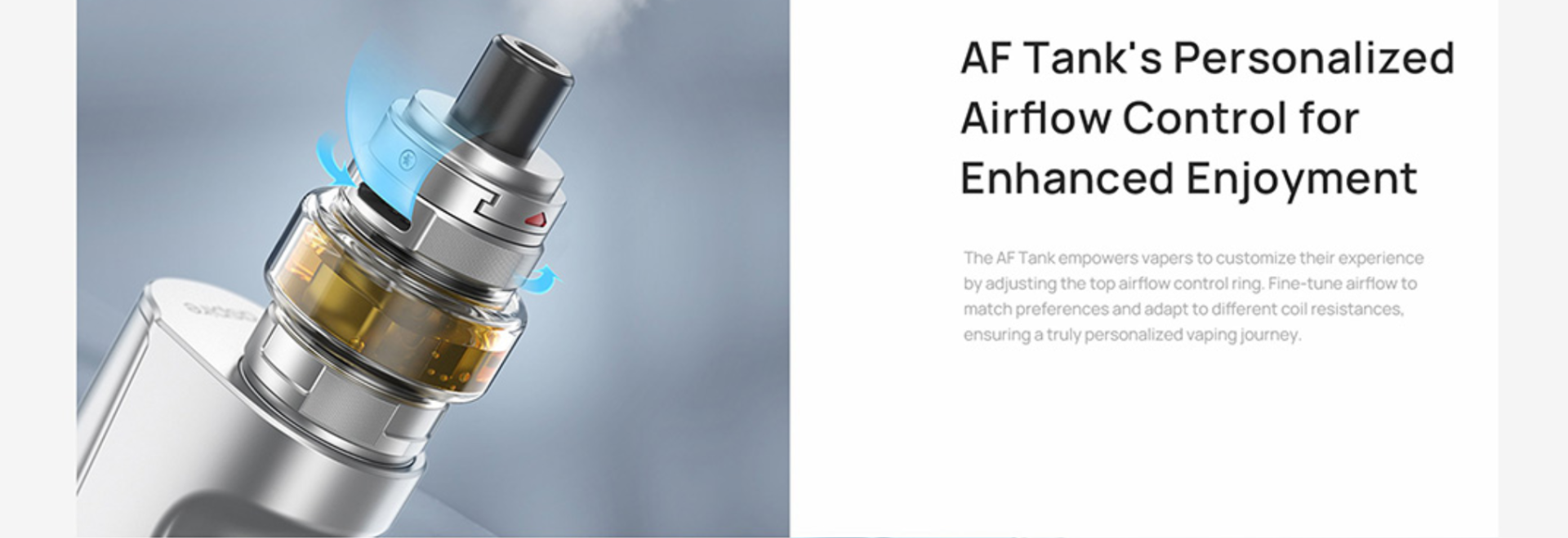 aspire af tank vape enjoyment