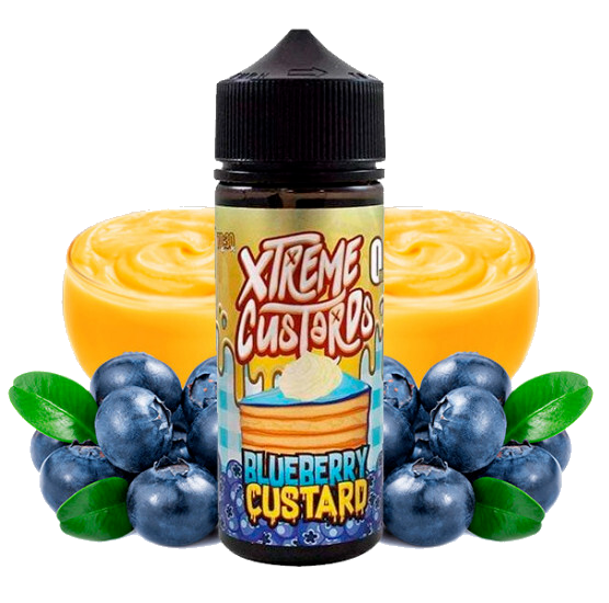Blueberry Custard Xtreme Custard E liquid Ireland