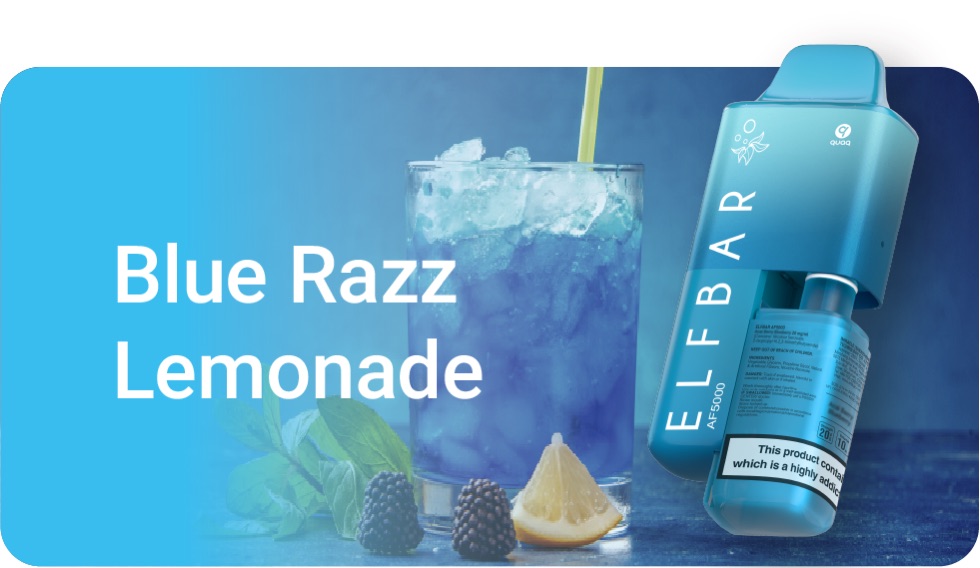 Bluerazz lemonade Elfbar AF5000