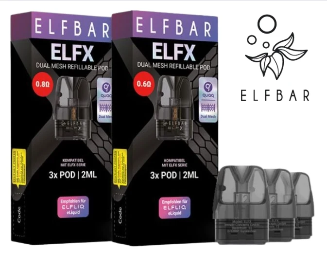 Elfbar Elfx replacement pods Ireland