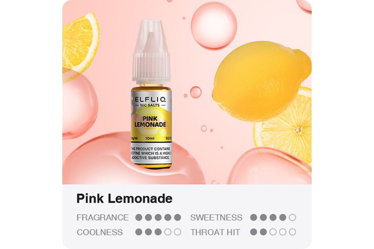 Pink Lemonade Elfliq salt Ireland