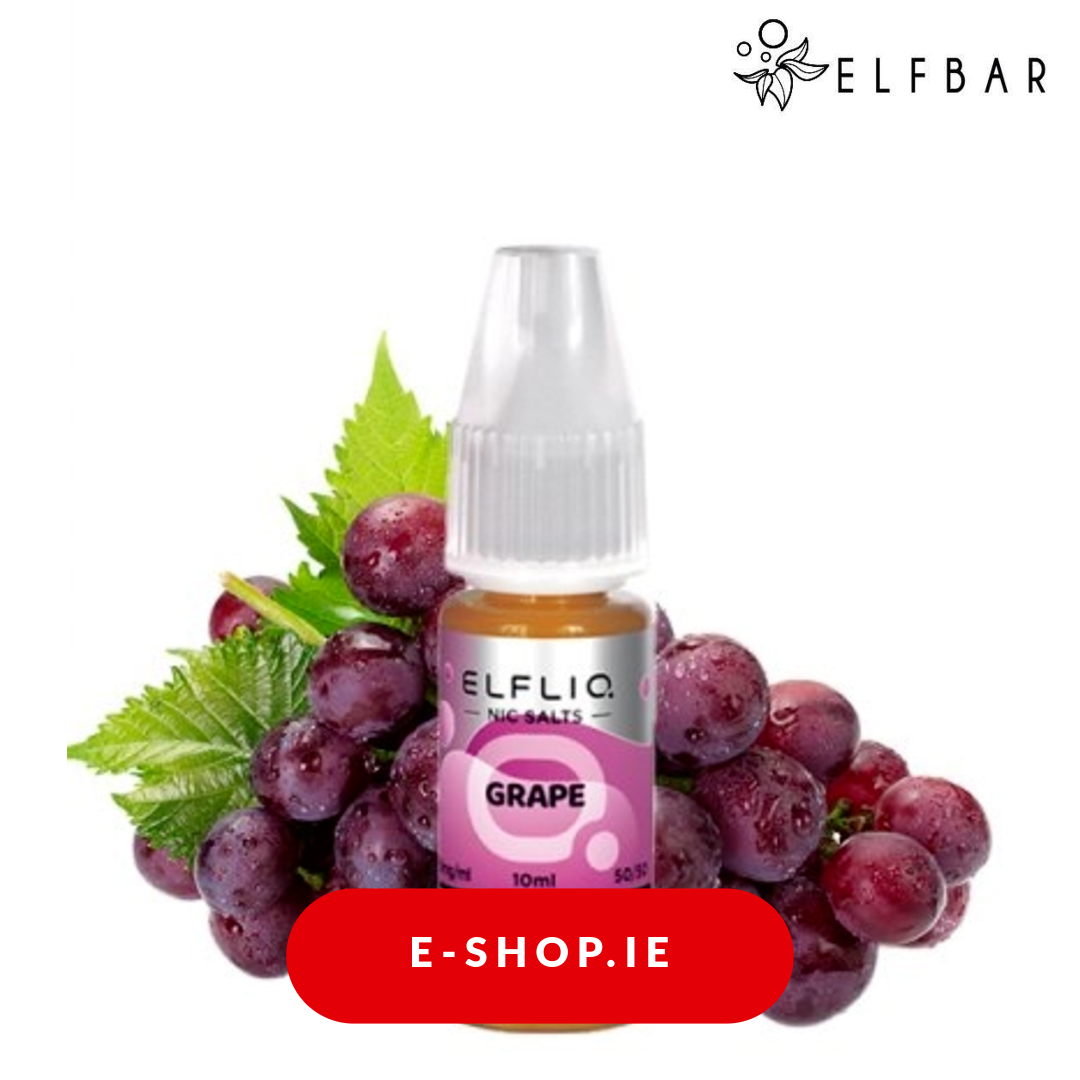 Grape Elfbar Elfliq salt ireland