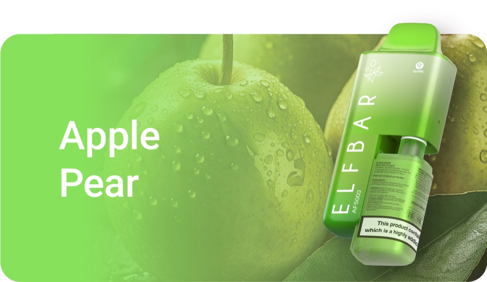 Apple pear AF5000 Elfbar