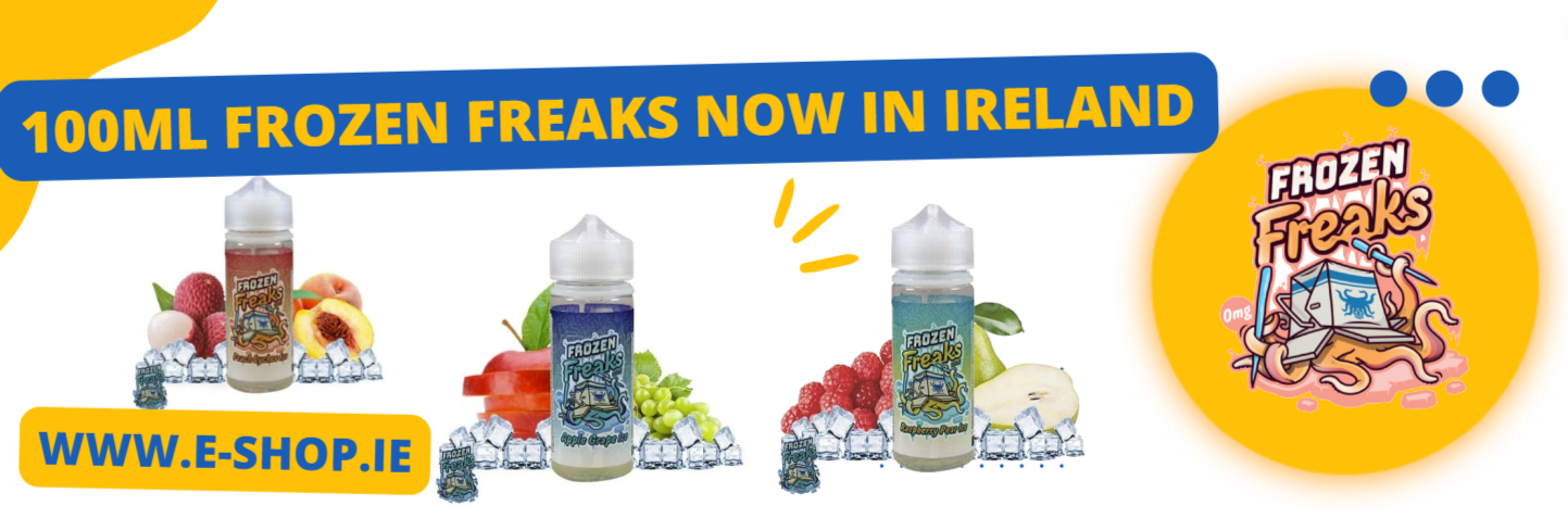 Frozen Freaks 100ml E-liquid - Buy Short Fills in Ireland