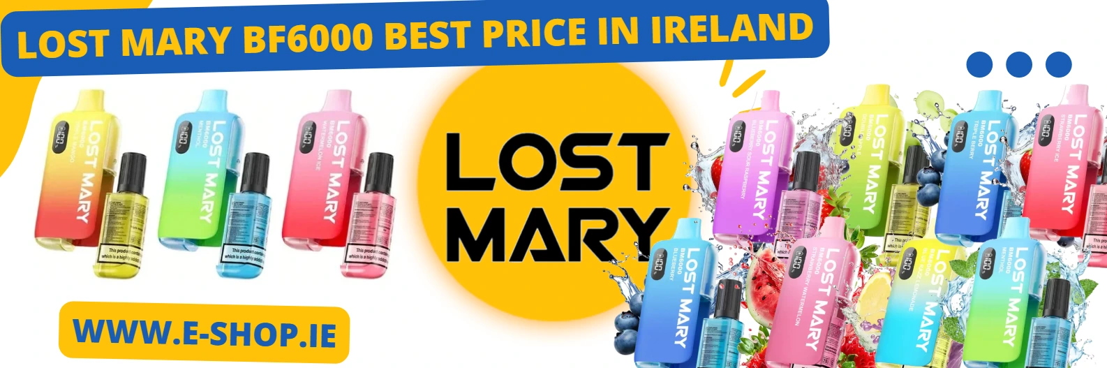 Lost Mary BM6000 disposable pod kit Ireland