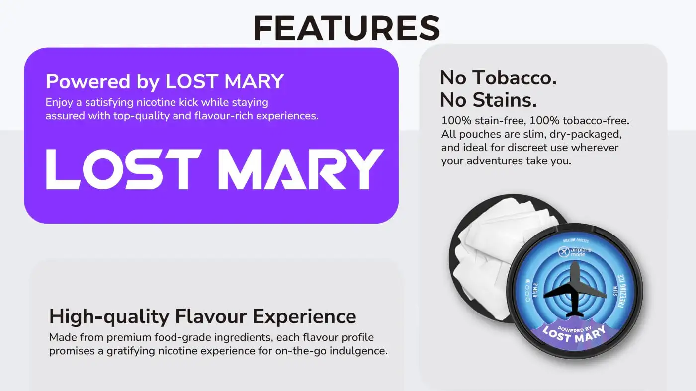 Lost Mary nicotine pouches