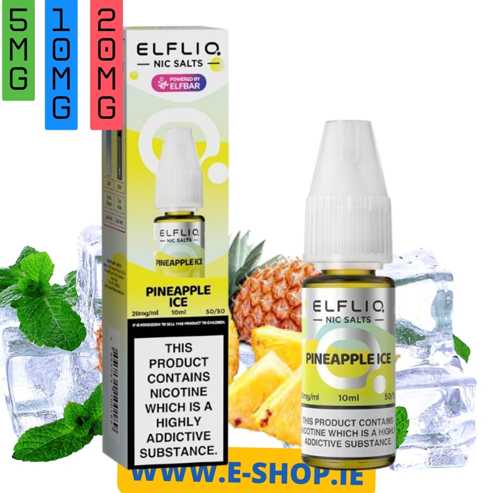 Pineapple Ice Elfliq Nic salt Ireland