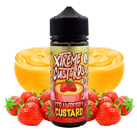 Strawberry Custard Xtreme Custard E liquid Ireland