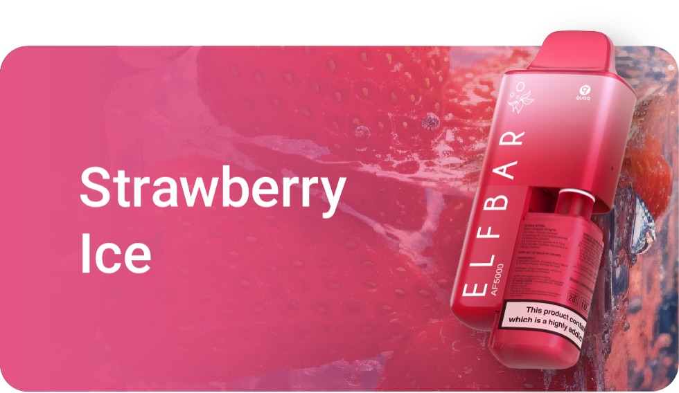 Strawberry Ice Eflbar AF5000 ireland