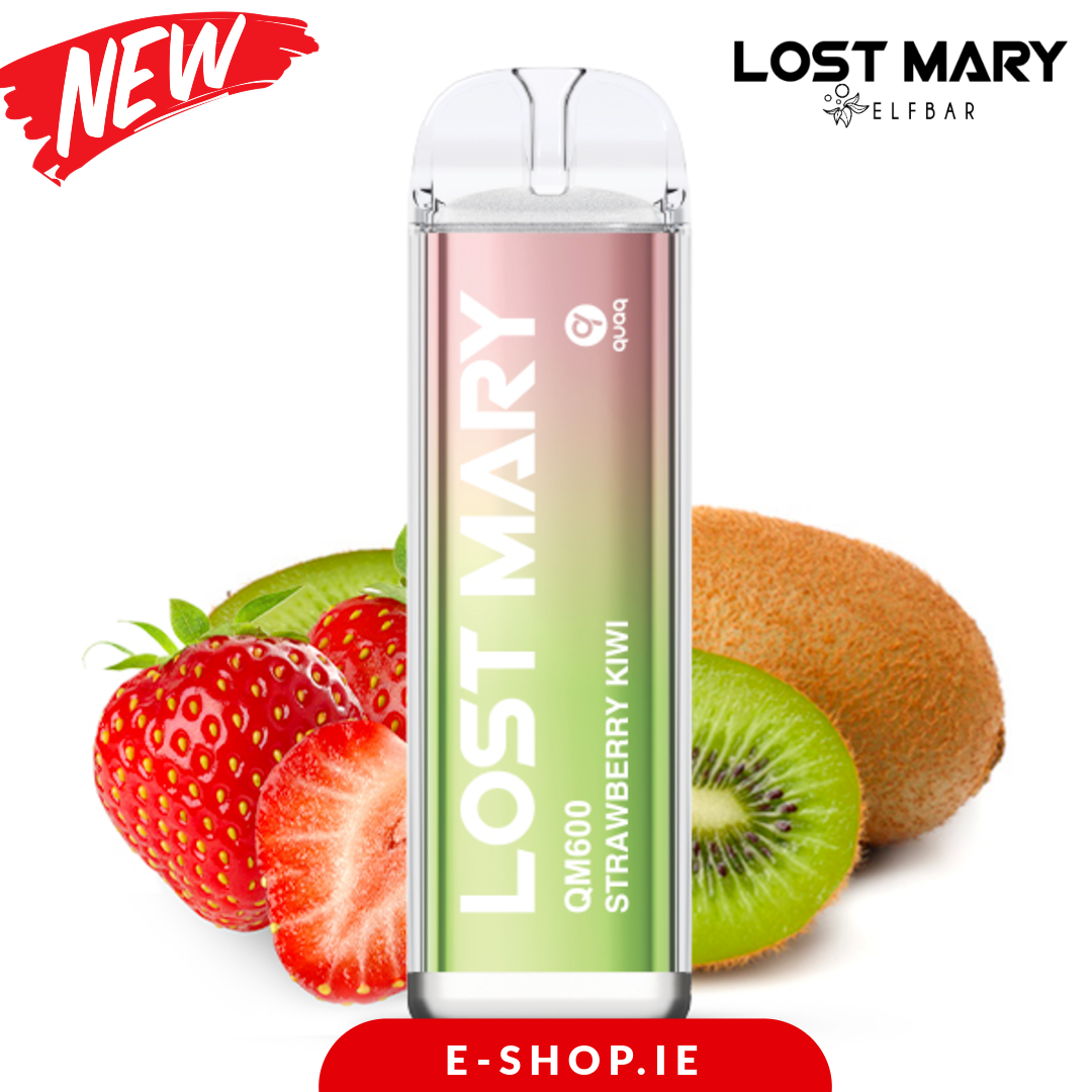 Strawberry kiwi Lost Mary qm600 disposable vape Ireland