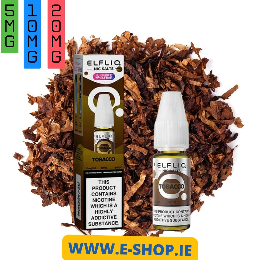 Tobacco Elfliq Nic salt by Elfbar