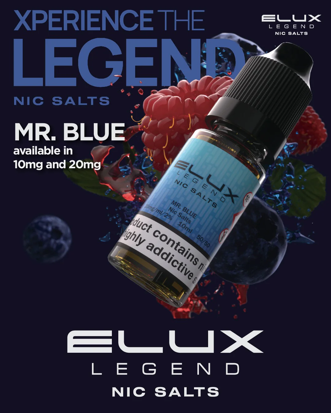 ELUX LEGEND NIC SALT