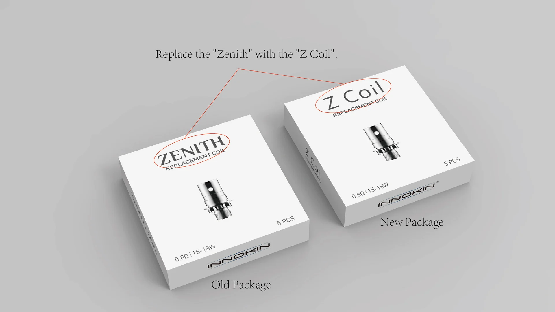 Innokin Zenith coils Ireland